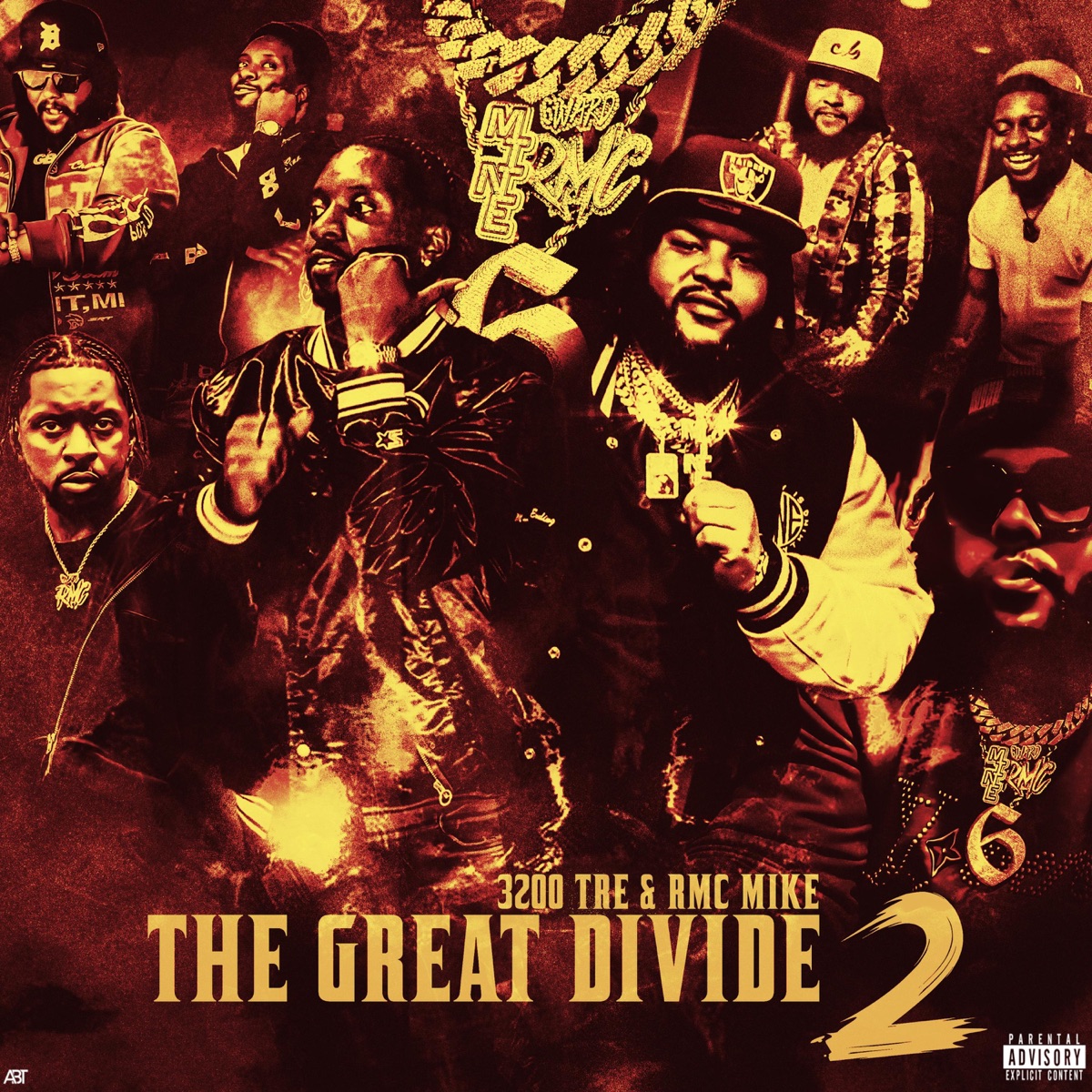 The Great Divide 2 by 3200 Tre & RMC Mike album cover