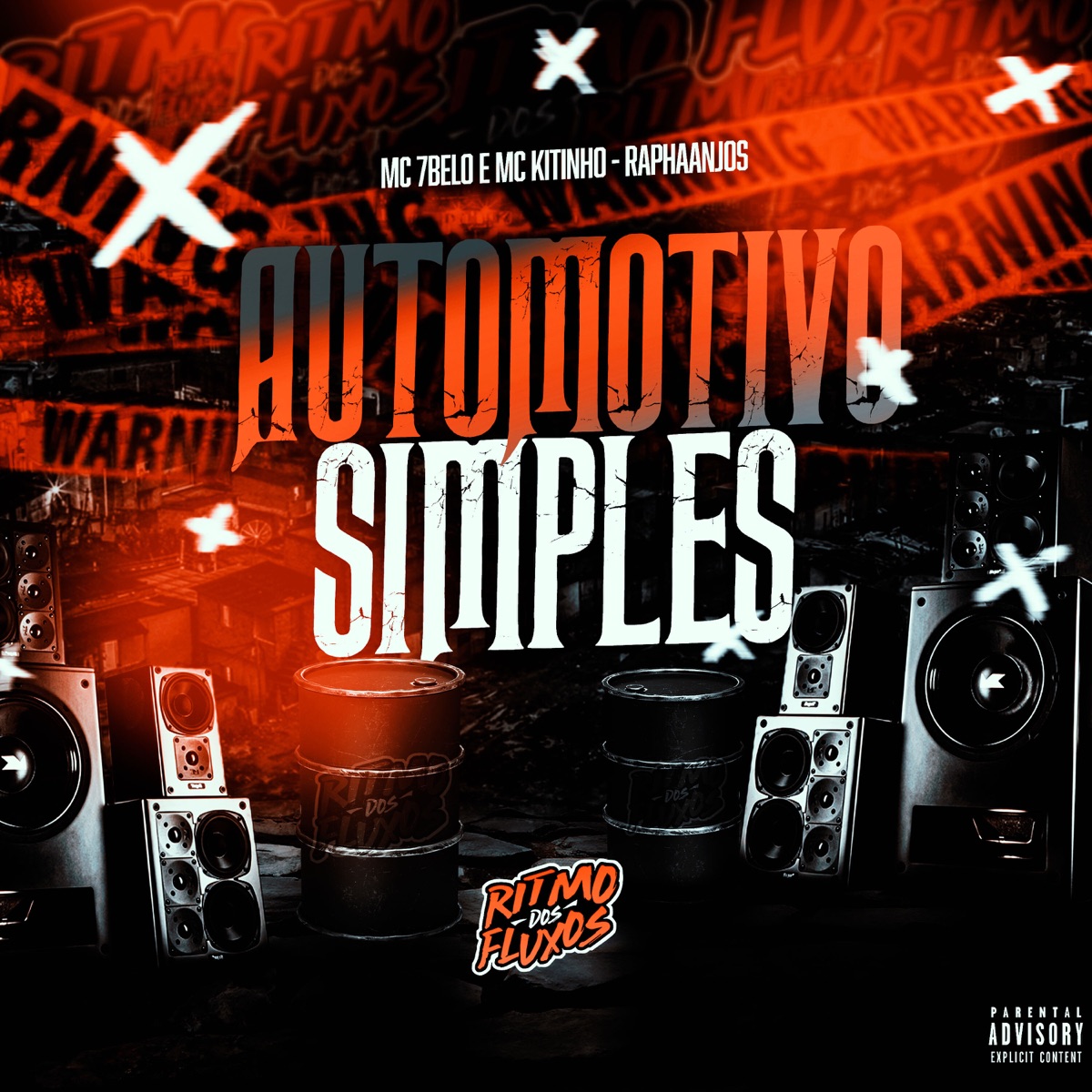 Automotivo Simples - Single by MC Kitinho, Mc 7 Belo & RAPHAANJOS album cover