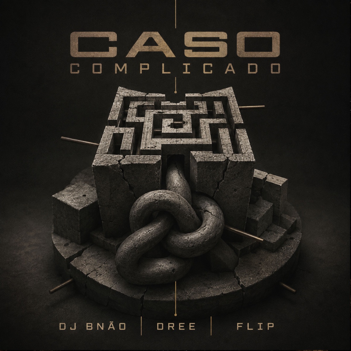 Caso Complicado - Single by Dre, Dj Bnão, Flip & Next Records album cover
