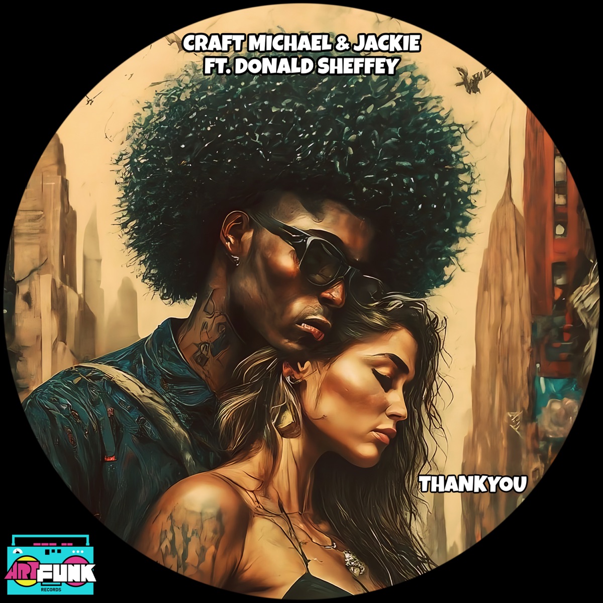 ThankYou (feat. Donald Sheffey) - Single by Craft Michael & Jackie album cover