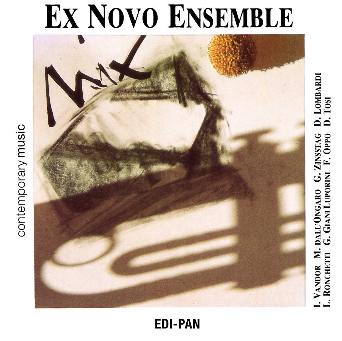 Contemporary Ensemble Music: Ex Novo Ensemble by Claudio Ambrosini & Ex Novo Ensemble album cover