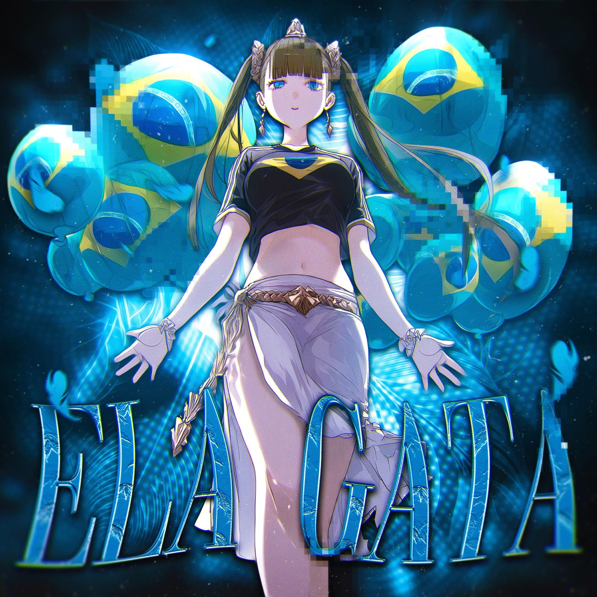 ELA GATA (feat. CLASYXX) - EP by Nxppy, TRXSHBXY & Itamar Mc album cover