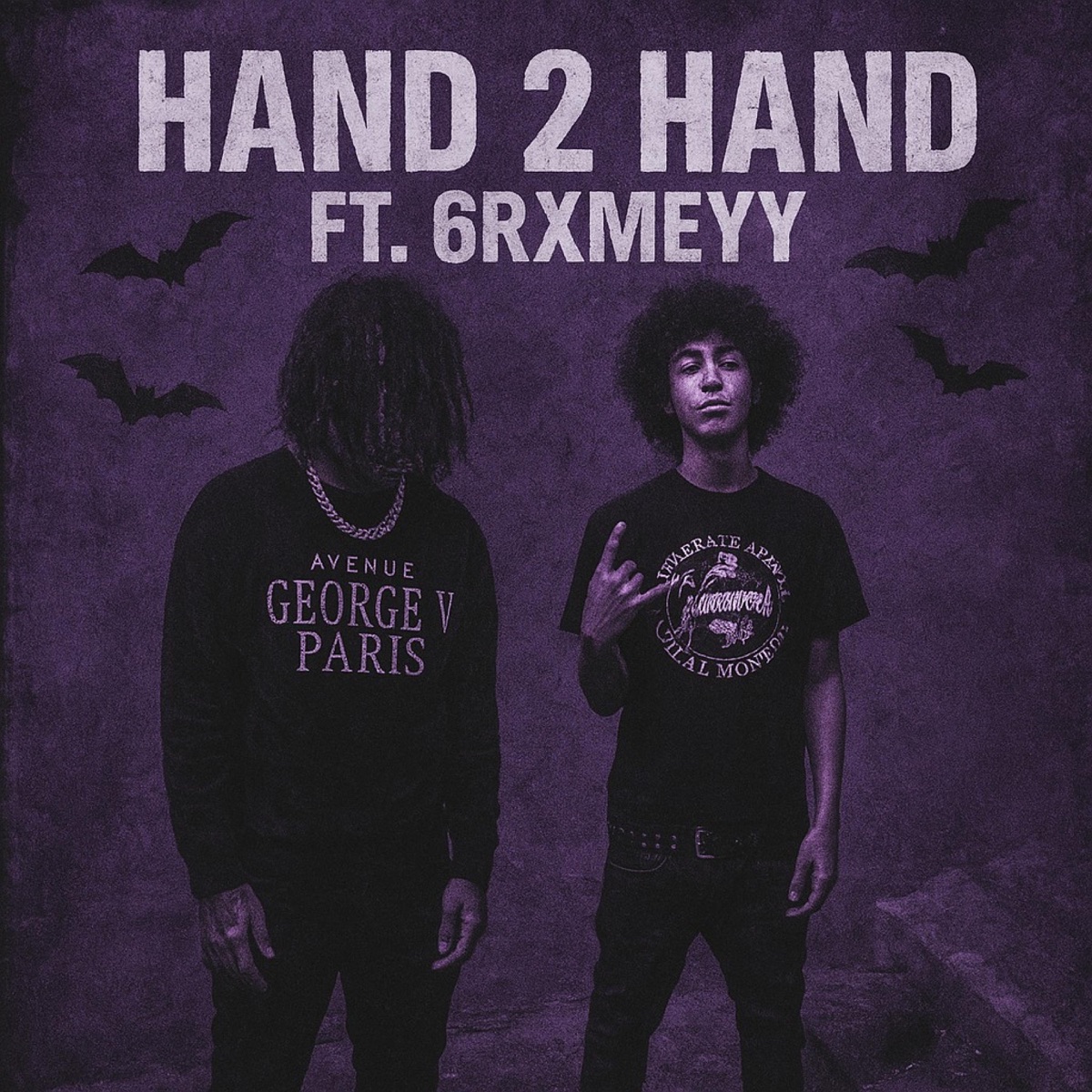 hand 2 hand (feat. 6rxmeyy) - Single by Tre6ix album cover