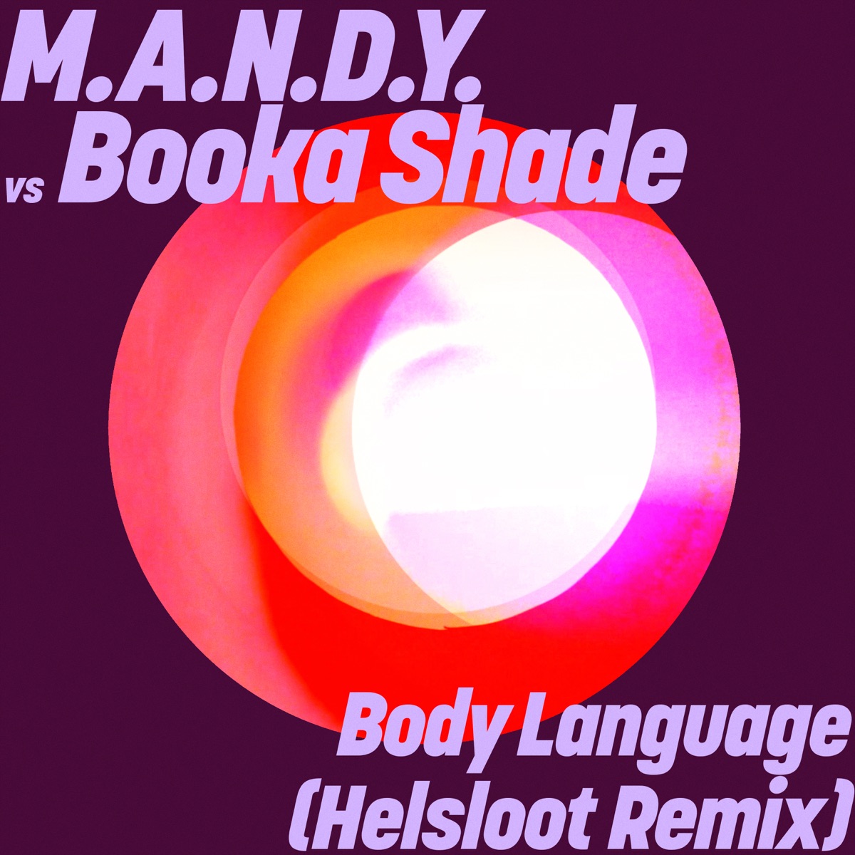 Body Language (Helsloot Remix) - Single by M.A.N.D.Y., Booka Shade & Helsloot album cover