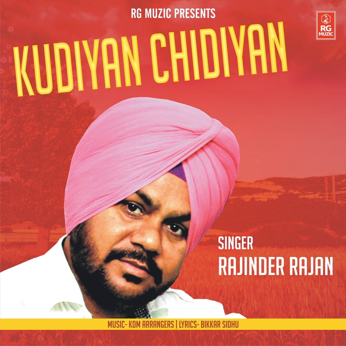 Kudiyan Chidiyan - Single by Rajinder Rajan album cover