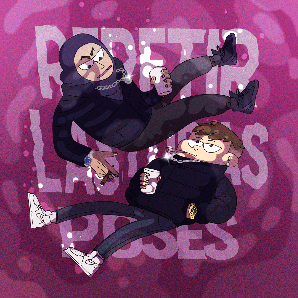 Repetir Toa' Las Poses - Single by D3RK & Samer Quintana album cover