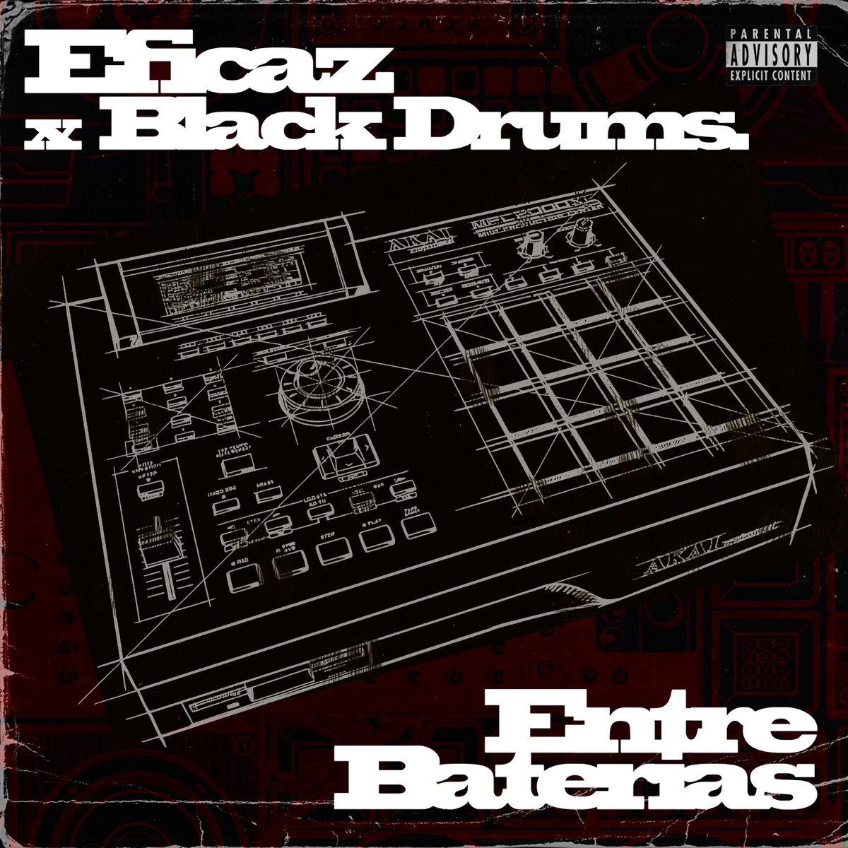 Entre Baterías - Single by Eficaz_1 album cover