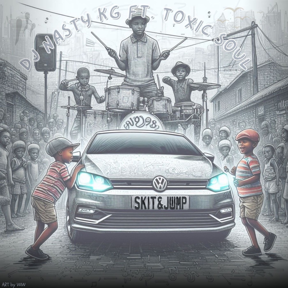 Skit & Jump - Single by DJ Nasty KG & Toxic Soul album cover