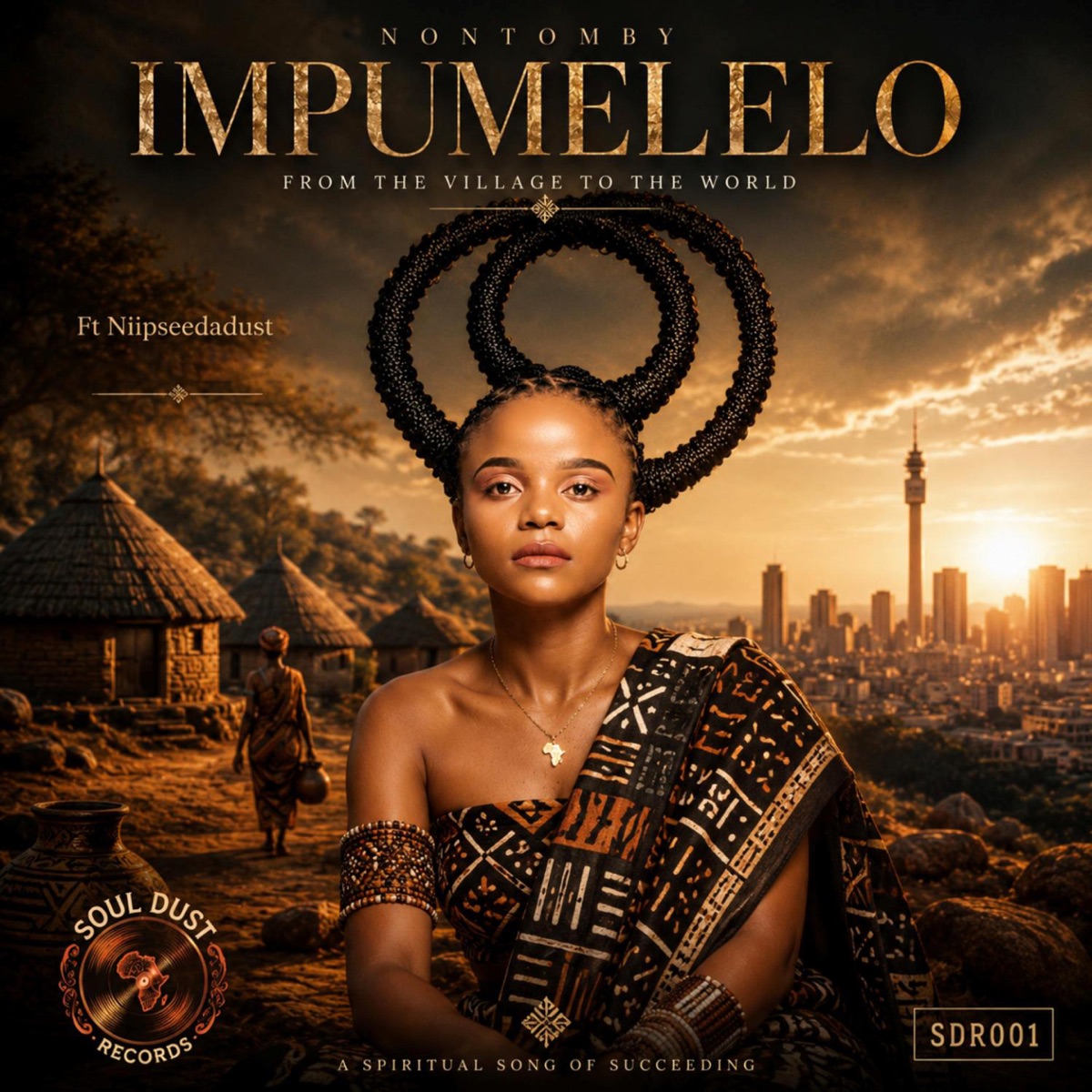 Impumelelo (feat. NIIPSEEDADUST) - Single by Nontomby album cover