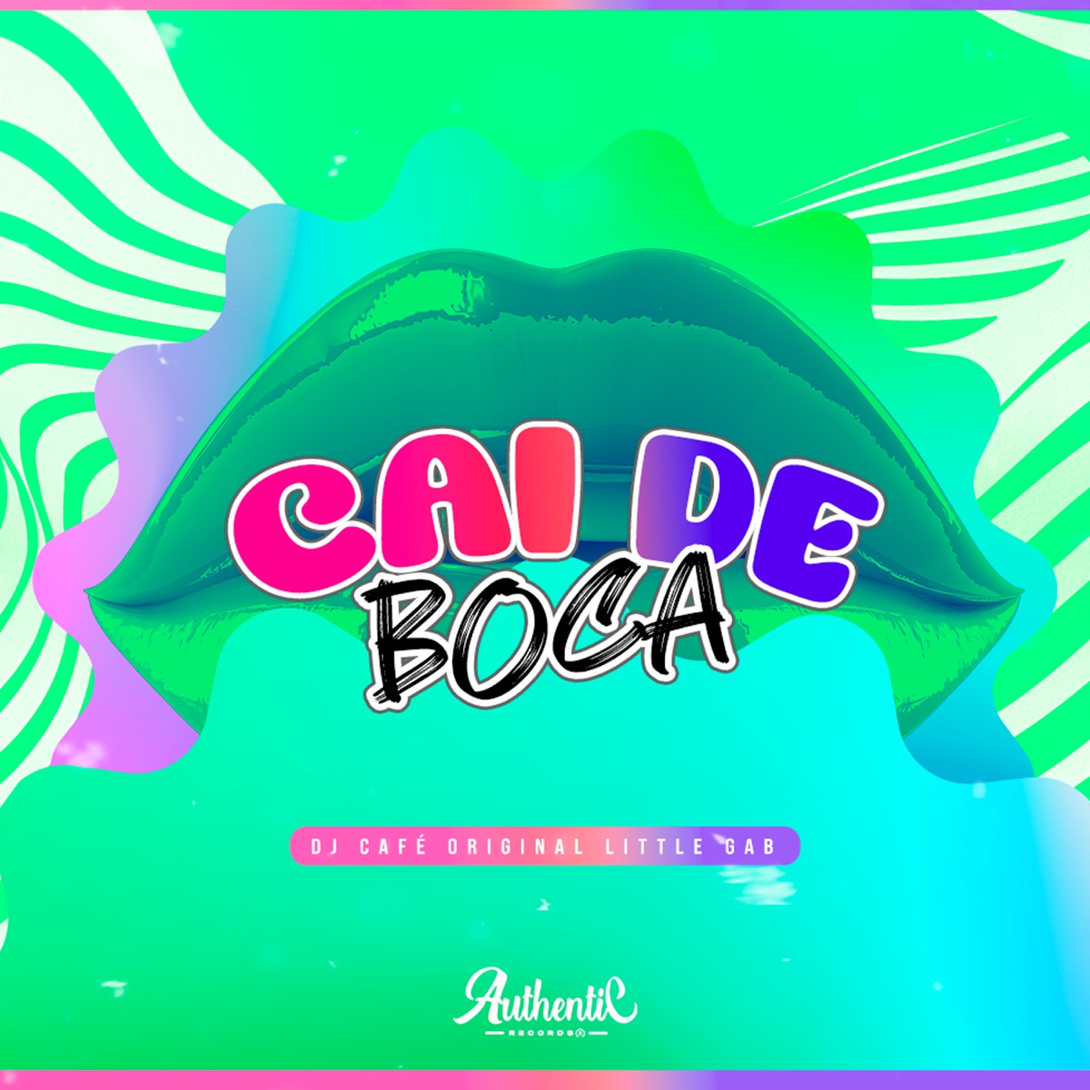 Cai de Boca - Single by dj café original & Little Gab album cover