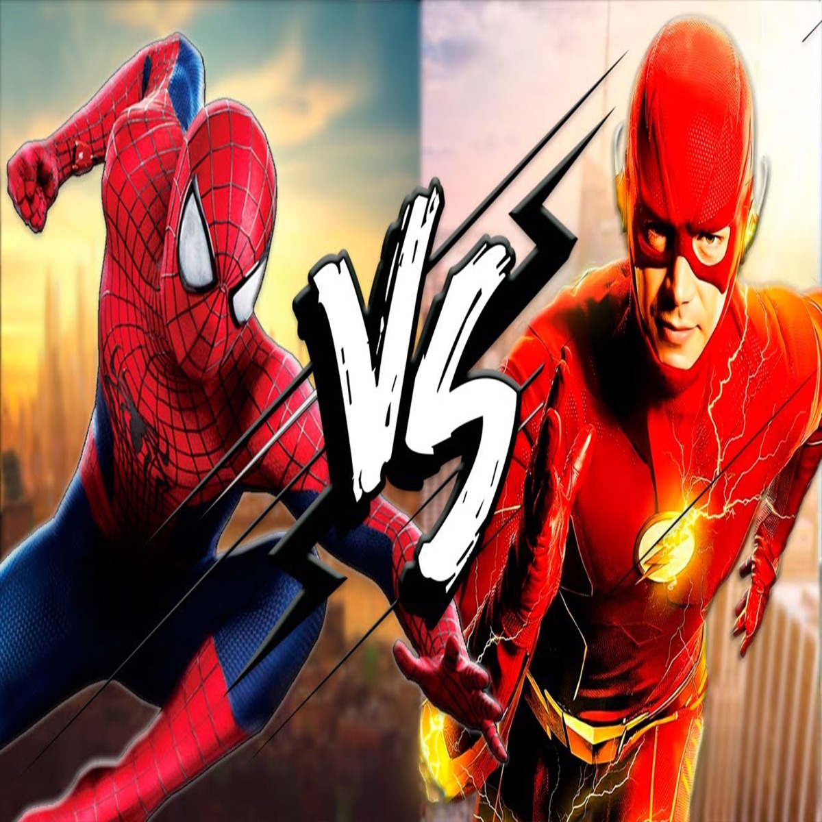Spiderman vs Flash (Remake) - Single by Powerz album cover