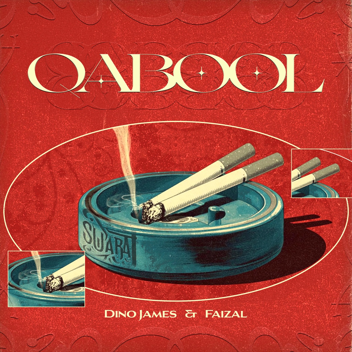 Qabool - Single by Dino James & faizal album cover