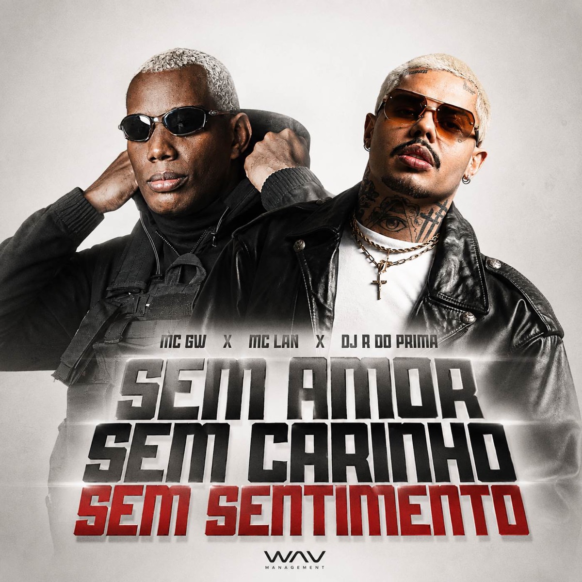 Sem Amor, Sem Carinho, Sem Sentimento - Single by Mc Gw, MC LAN & DJ R DO PRIMA album cover