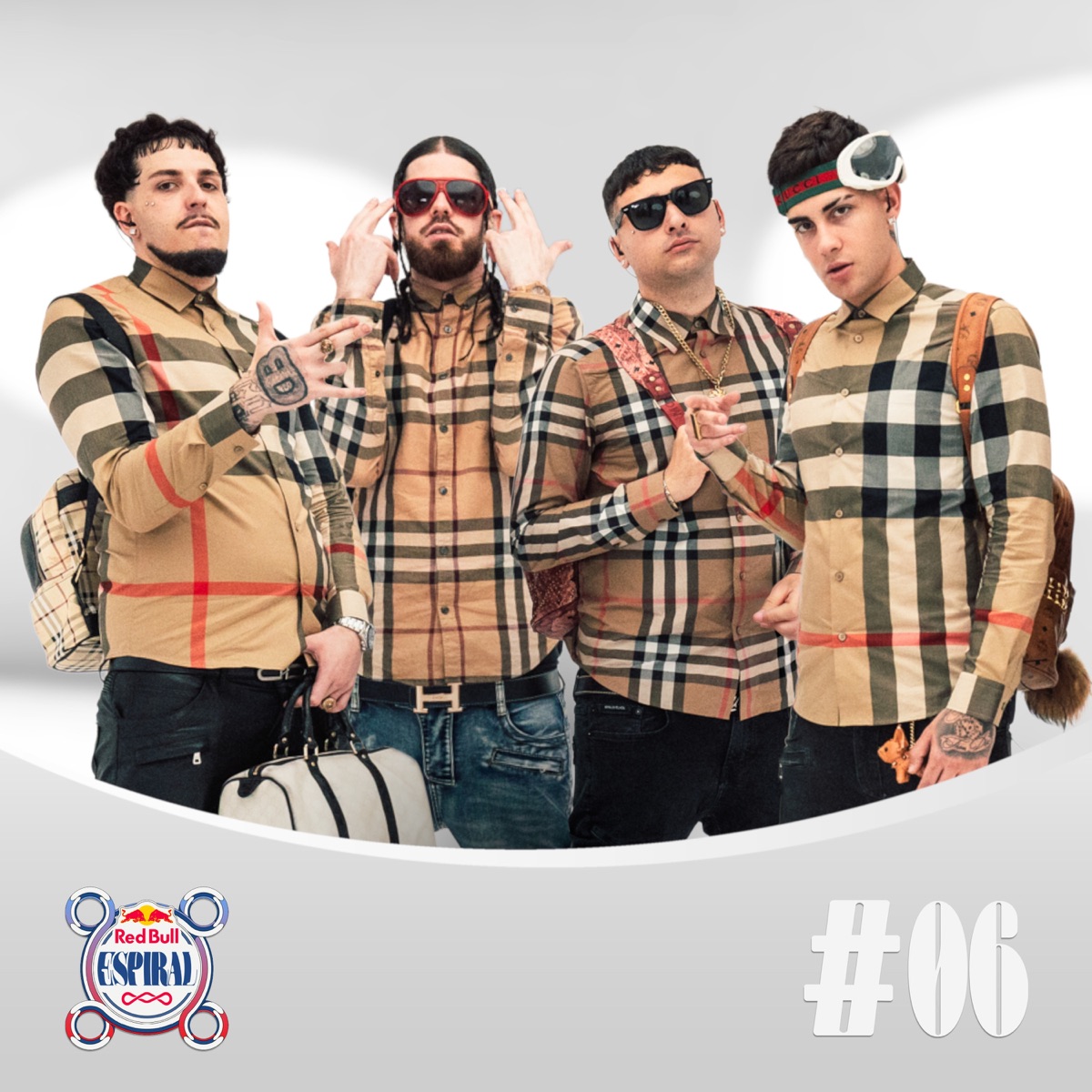 Red Bull Espiral #06 (feat. 8belial, yyy891, roomtrash6 & cybernene) - Single by DISOBEY album cover