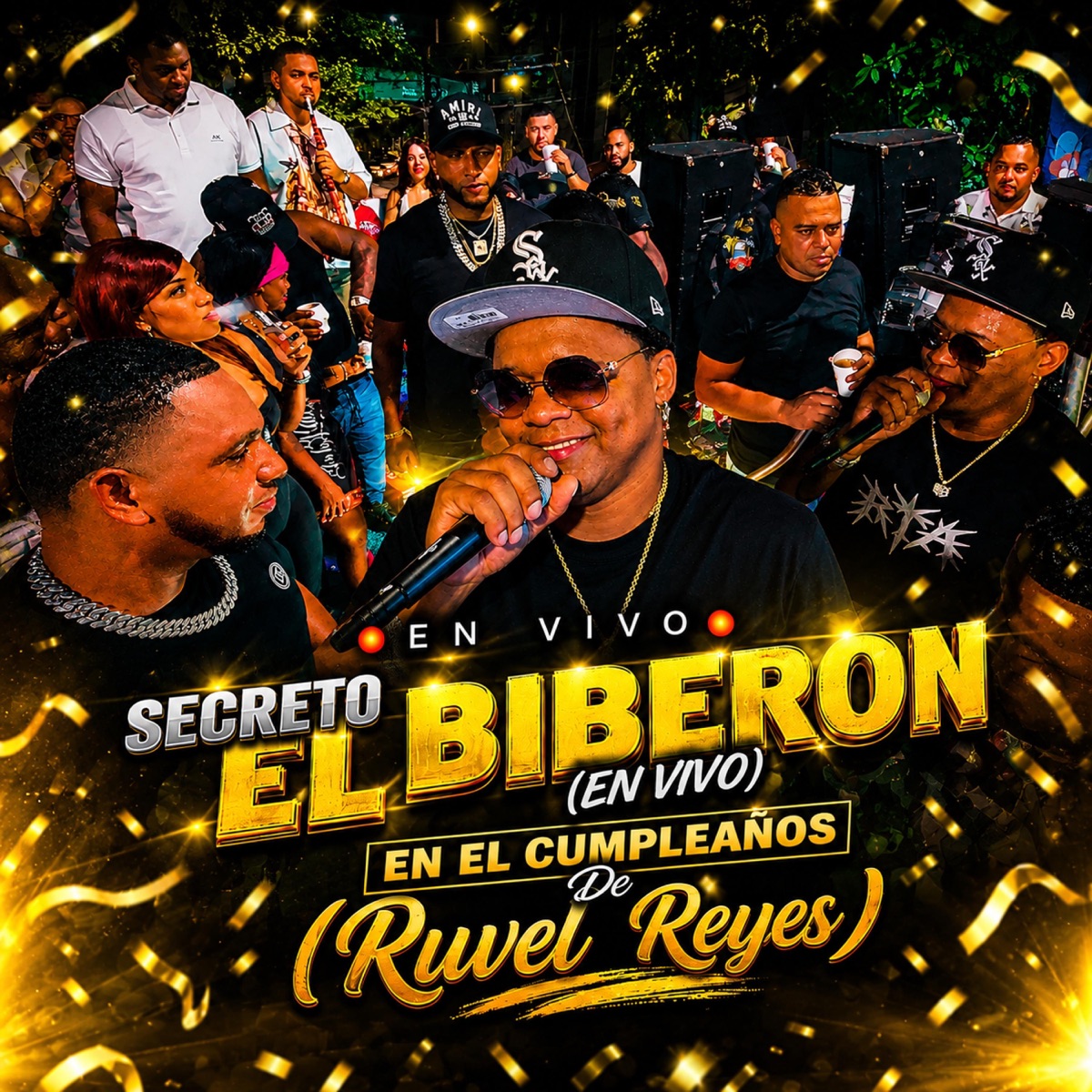 Rabia + El Chaleco + Pa Que Te de - EN EL CUMPLEAÑOS De (Ruvel Reyes) (feat. Secreto El Famoso Biberon) [En Vivo] - Single by Djyoryird album cover