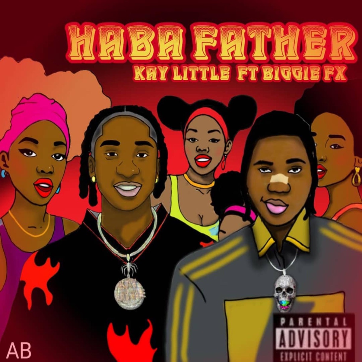 Haba father (feat. Biggie fx) - Single by Kay Little album cover