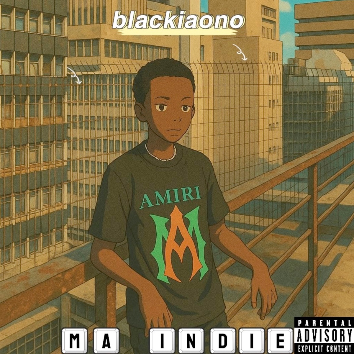 Blackiano by Ma Indie album cover