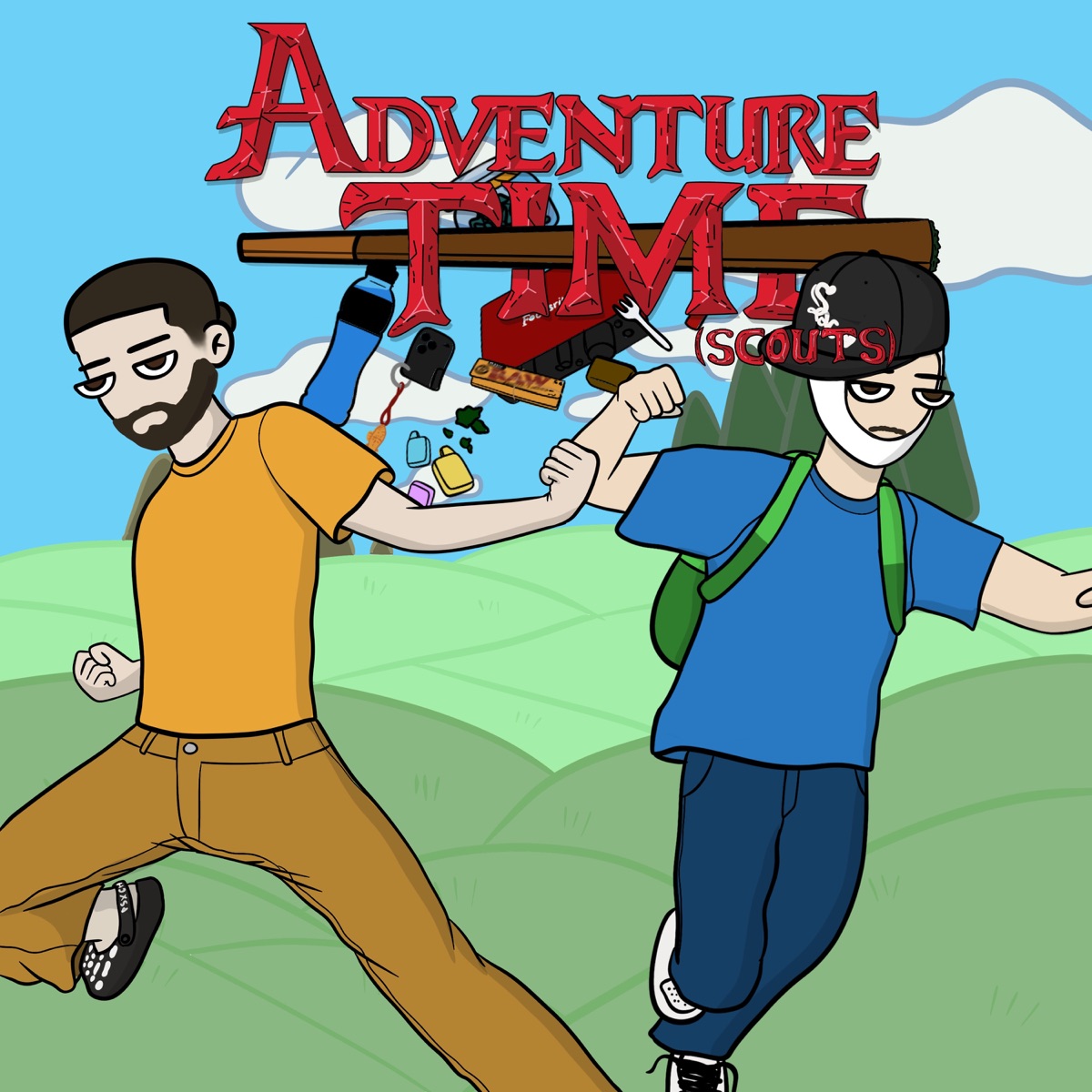 Adventure Time (Scouts) - Single by cybernene & El WiWi album cover