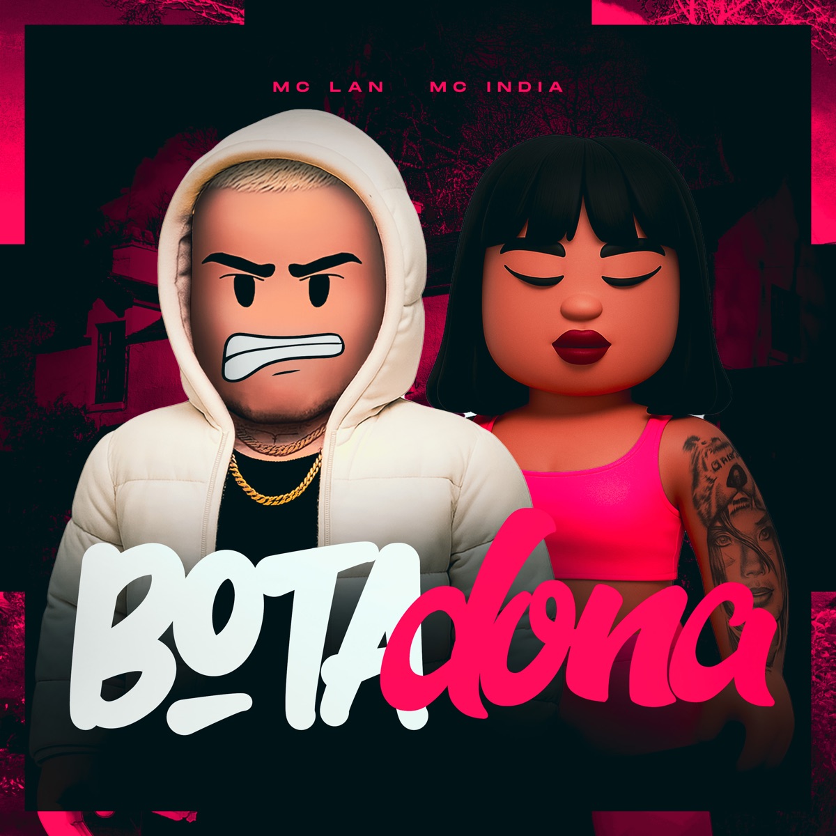 Botadona (feat. MC Lan) - Single by Duace & Mc India album cover