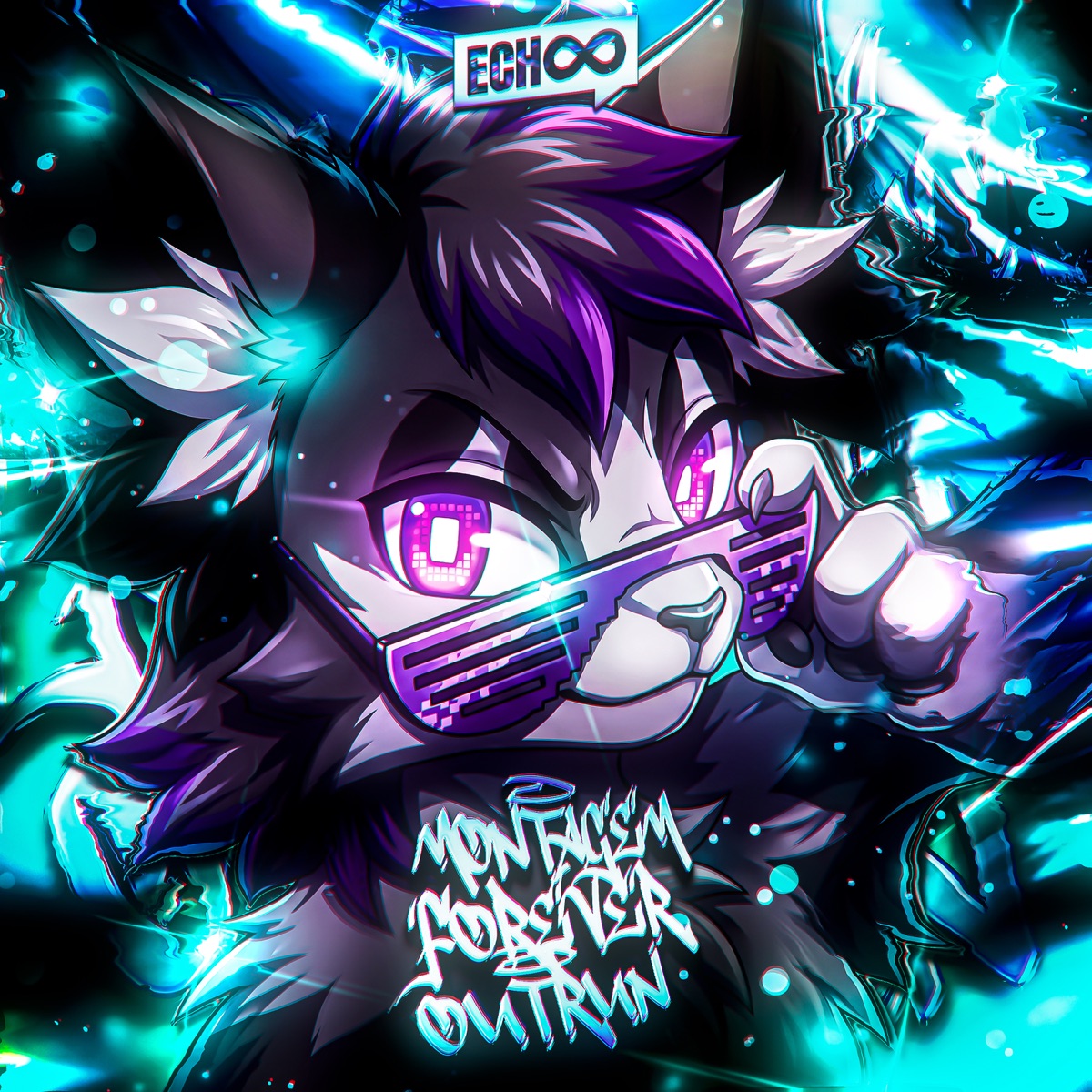 MONTAGEM FOREVER OUTRUN - EP by DJ PoT0kZy, DJ Dispo & BRAUAR album cover