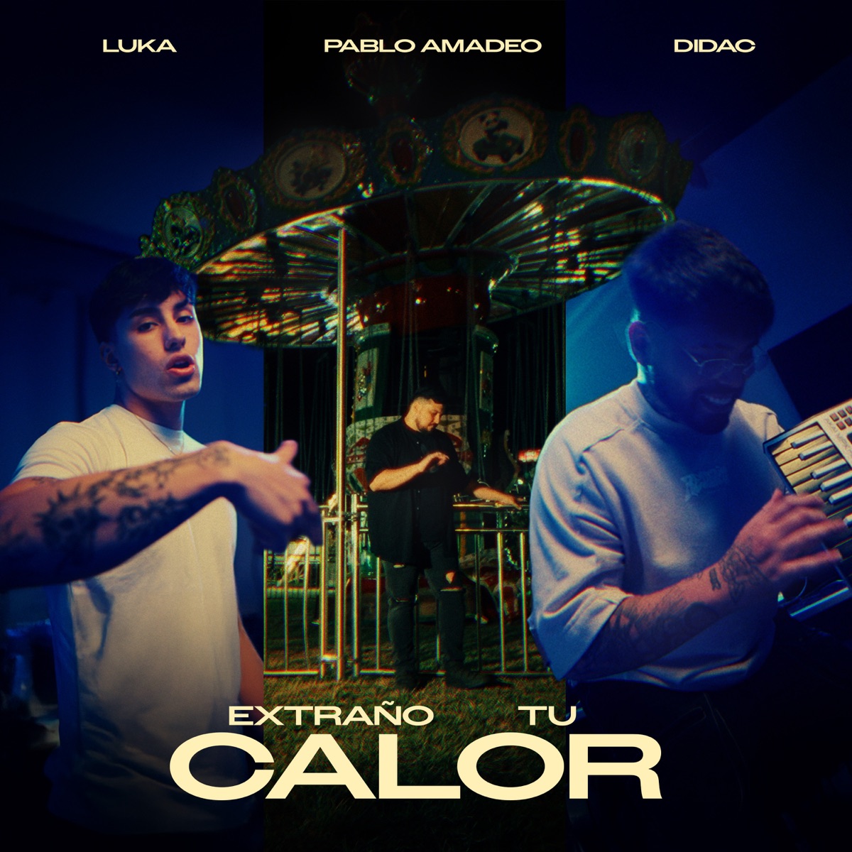 Extraño Tu Calor - Single by Didac Torres, Luka py & Pablo Amadeo album cover