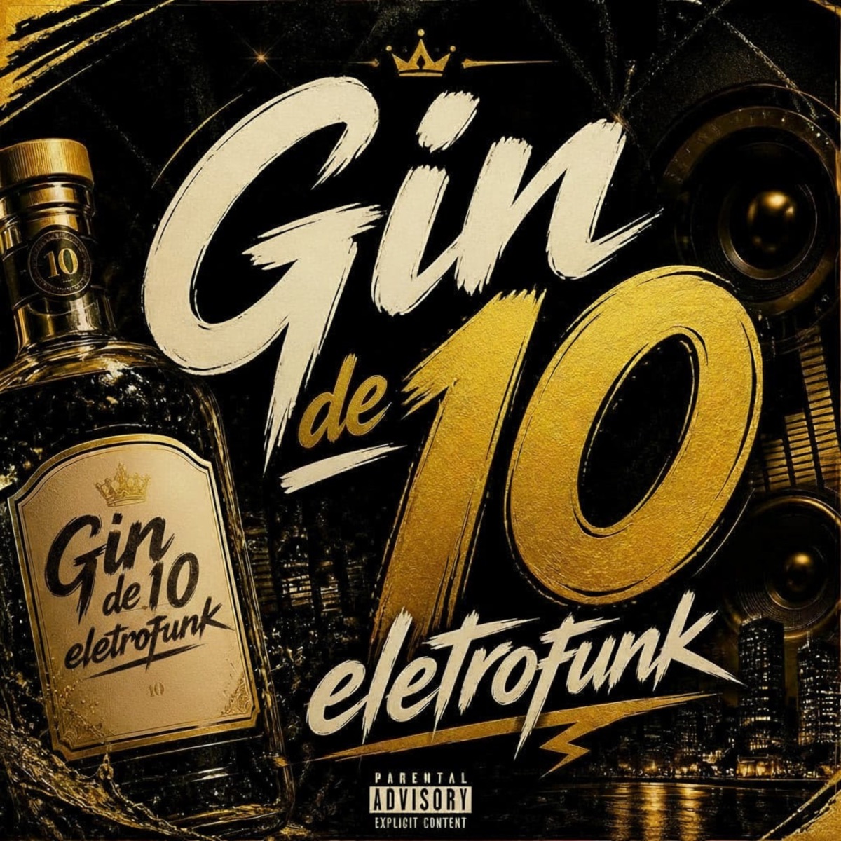 Gin de 10 (Eletrofunk) - Single by Mc Neguinho do Morro & MC Nina album cover