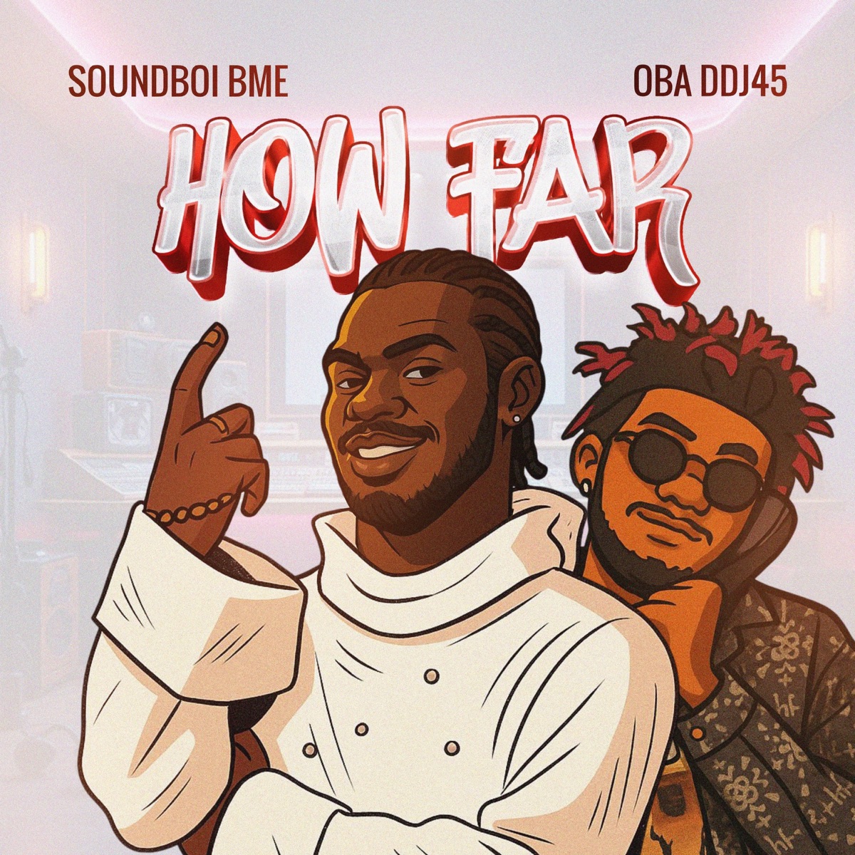 Howfar - Single by Soundboi BME & OBA DDJ45 album cover