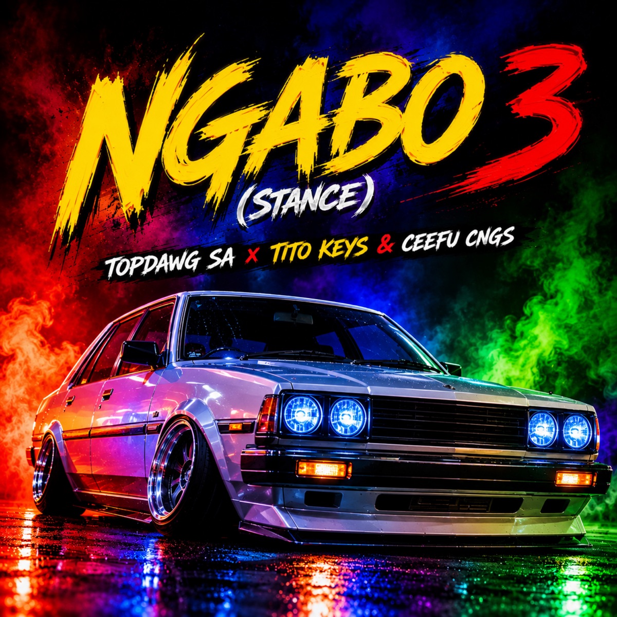 Ngabo 3 (Stance) - Single by TopDawg SA, Tito Keys & Ceefu CNGS album cover