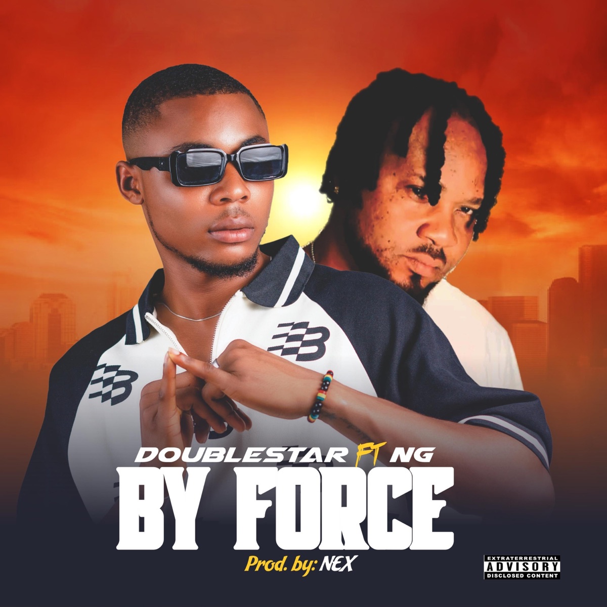 By Force (feat. NG) - Single by Doublestar album cover