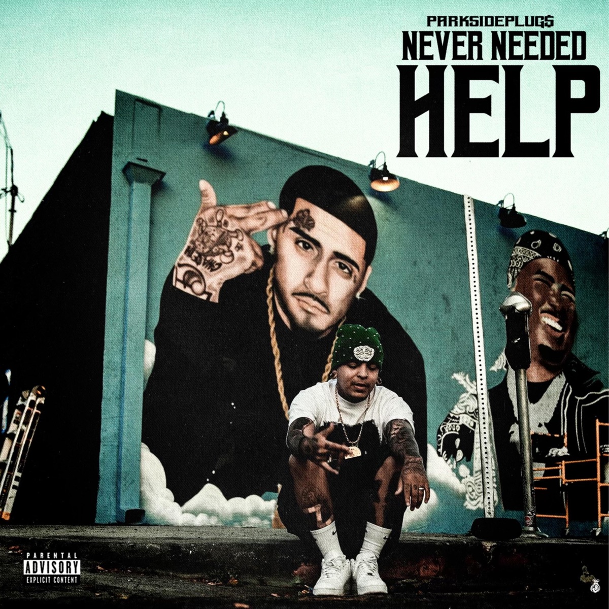 Never Needed Help - Single by Parkside Plug$ album cover