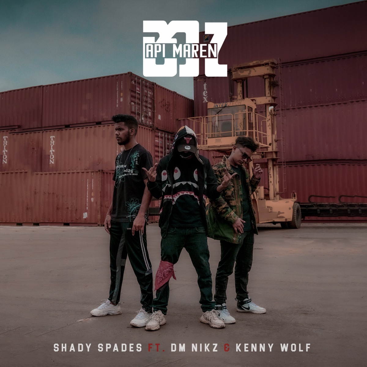 Api Maren Na (feat. Kenny Wolf & DM Nikz) - Single by Shady Spades & Alpha Gang album cover