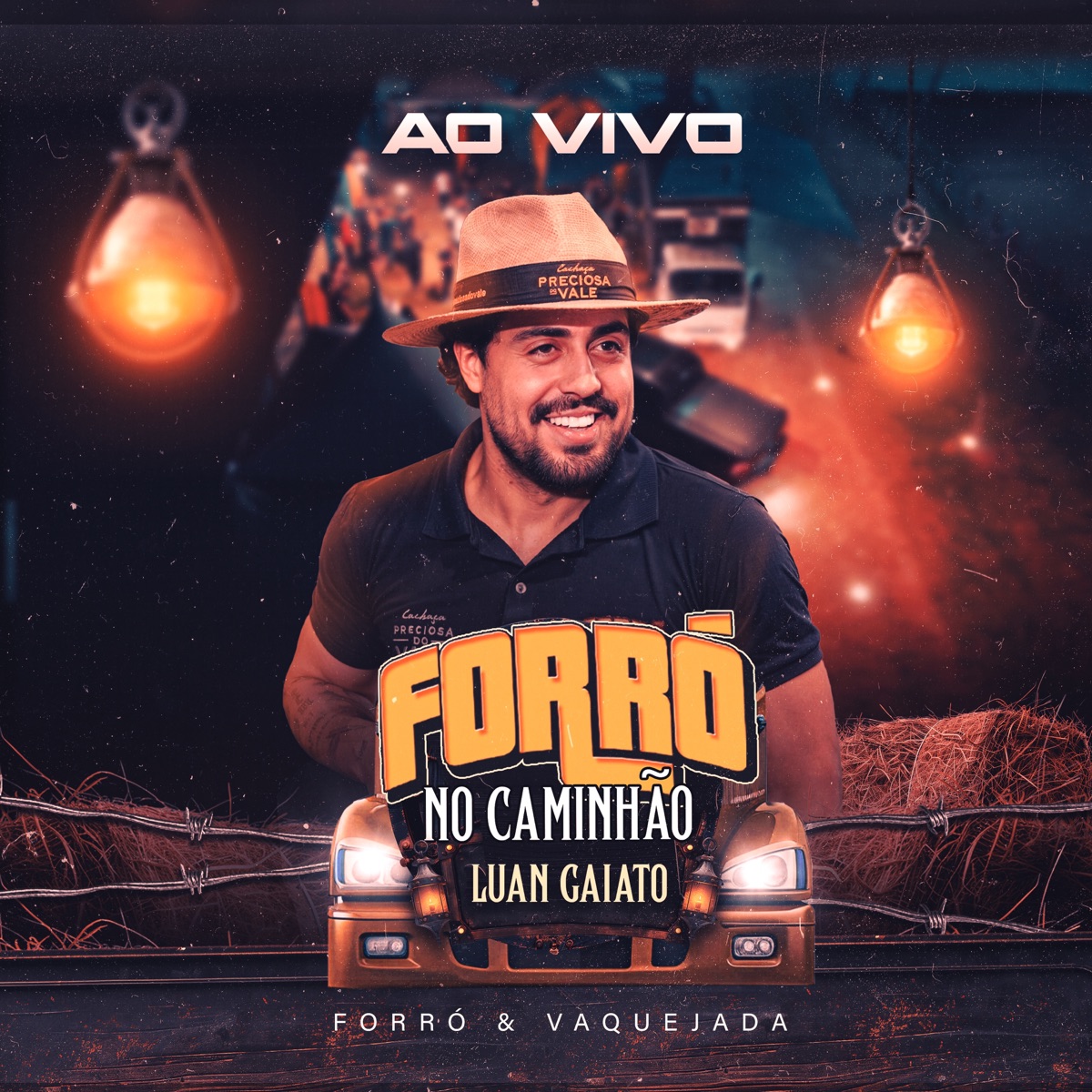 Forró no Caminhão (Ao Vivo) by Luan Gaiato album cover