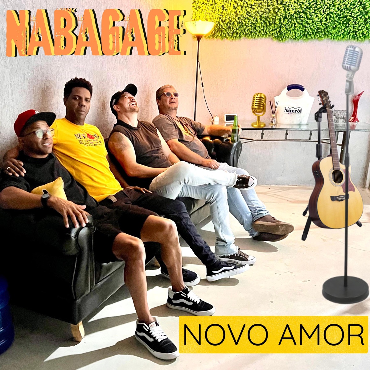 NOVO AMOR - Single by NABAGAGE BAND album cover