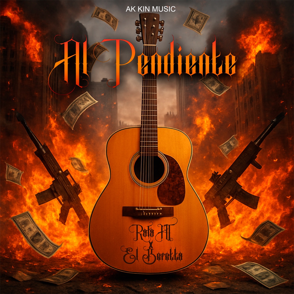 Al Pendiente - Single by AK KIN MUSIC, EL BERETTA & Rafa HT album cover