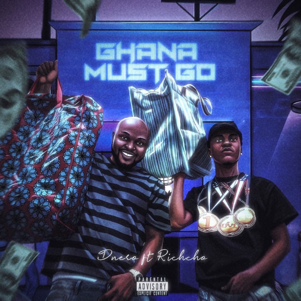 Ghana Must Go (feat. RICHCHO) - Single by D-Nero album cover