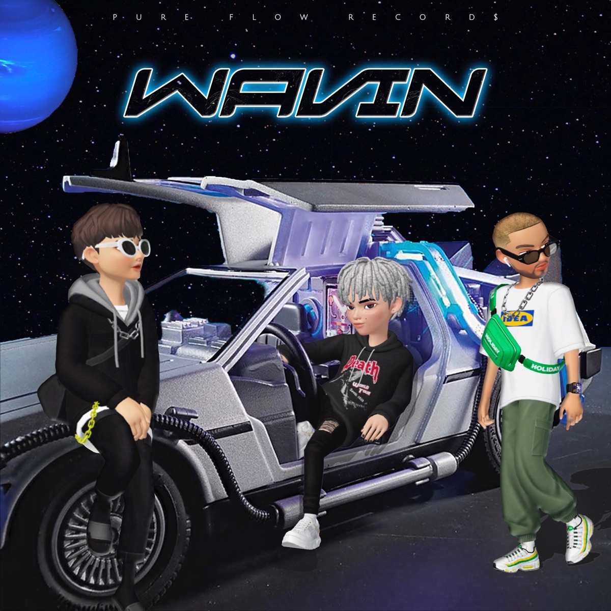 WAVIN (feat. Siempre & Diego Roba Bicicletas) - Single by High Lil album cover