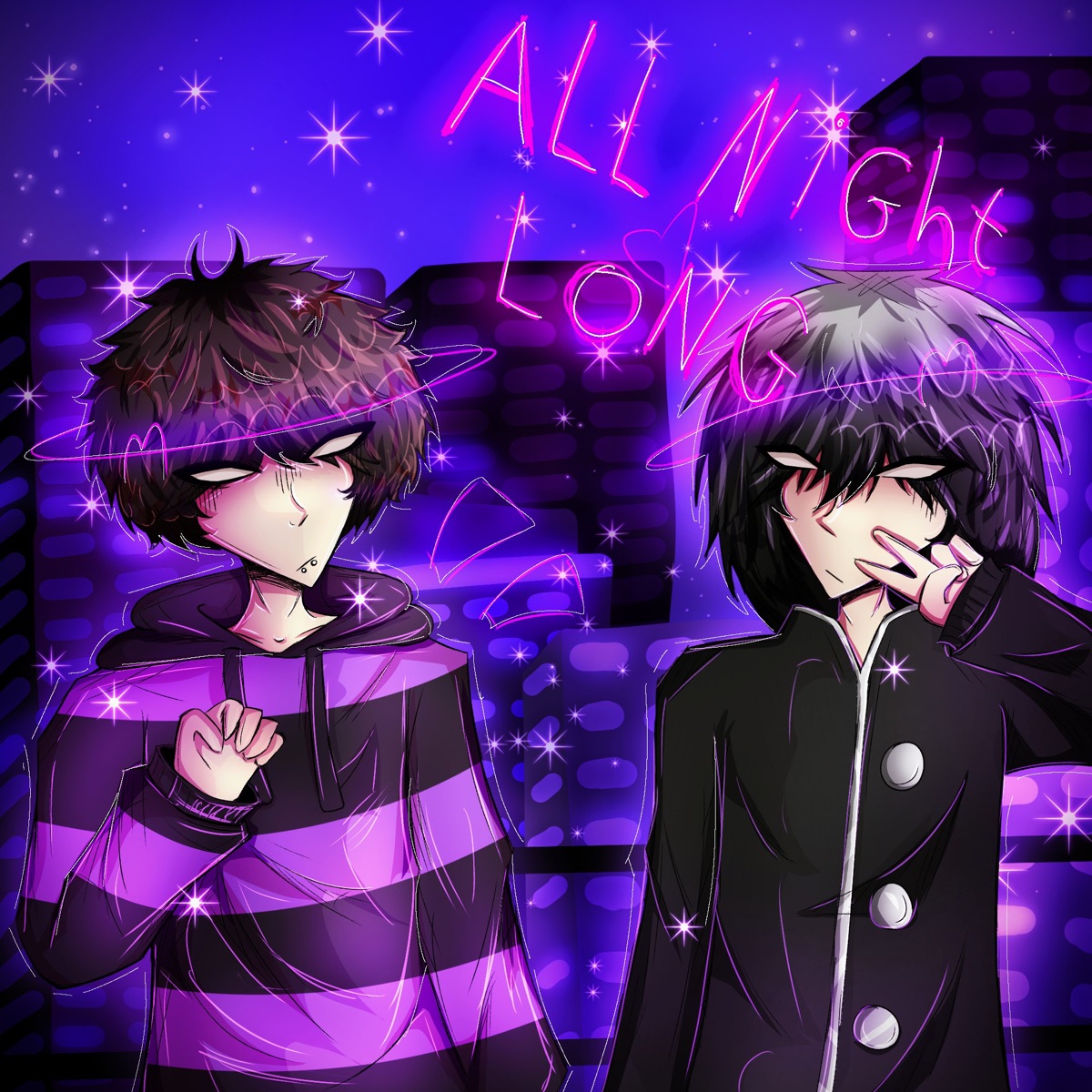 ALL NIGHT LONG! - Single by avoidr & vylexx album cover