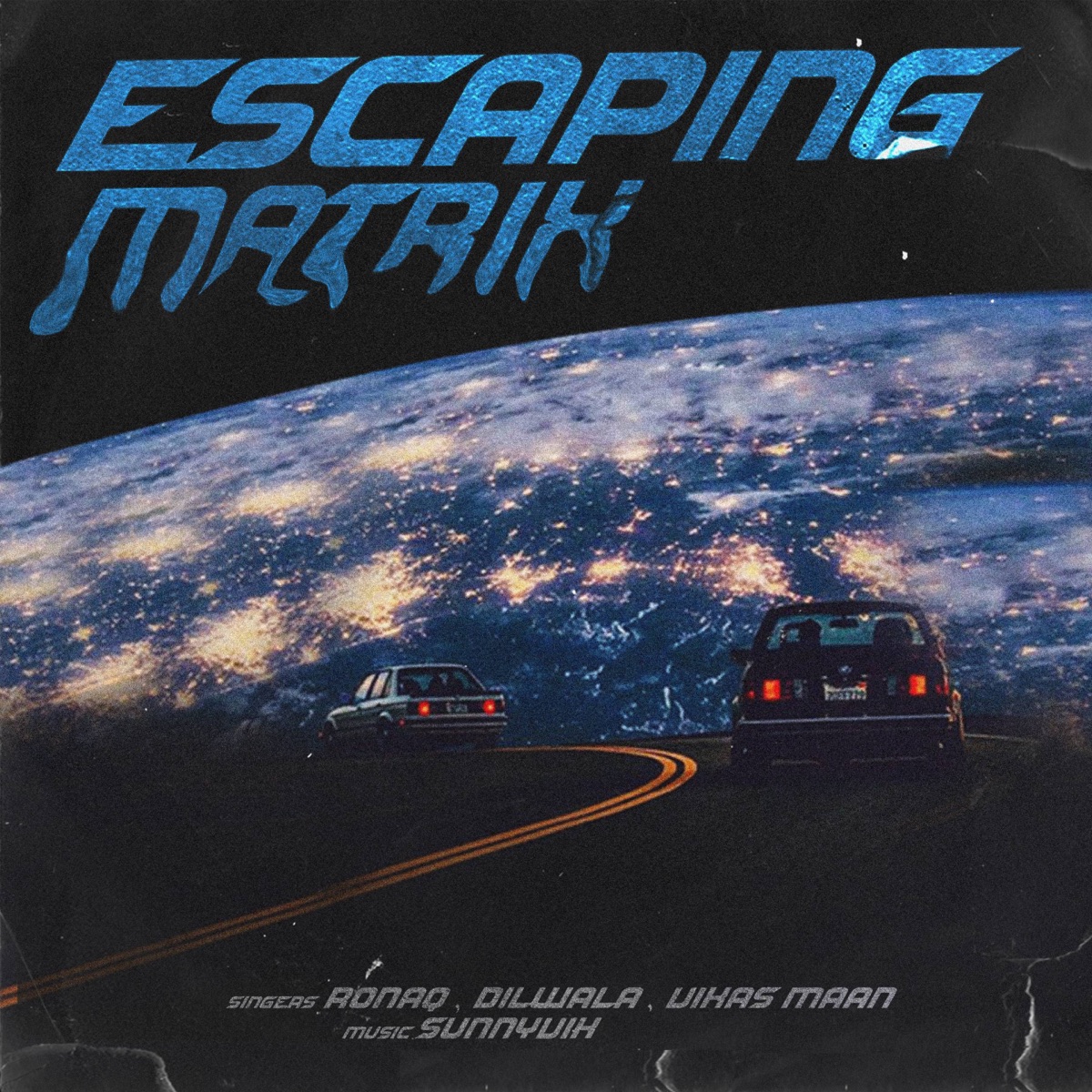 ESCAPING MATRIX (feat. Ashmit) - Single by Ronaq, Dilwala & Vikas Maan album cover