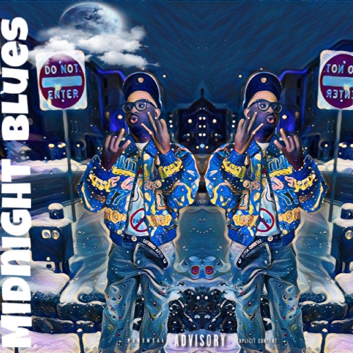 Midnight Blues by 2ook Baby album cover