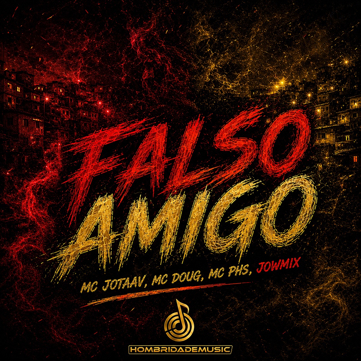 Falso Amigo - Single by Mc PHS, Mc jotaaV & Mc Doug album cover