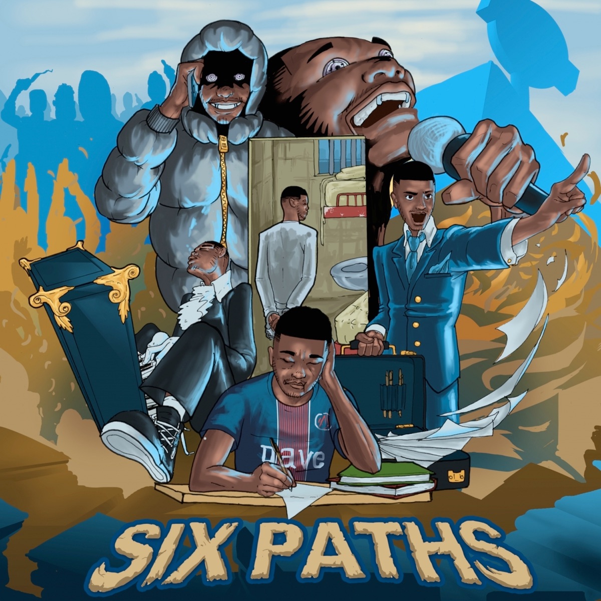 Six Paths - EP by Dave album cover