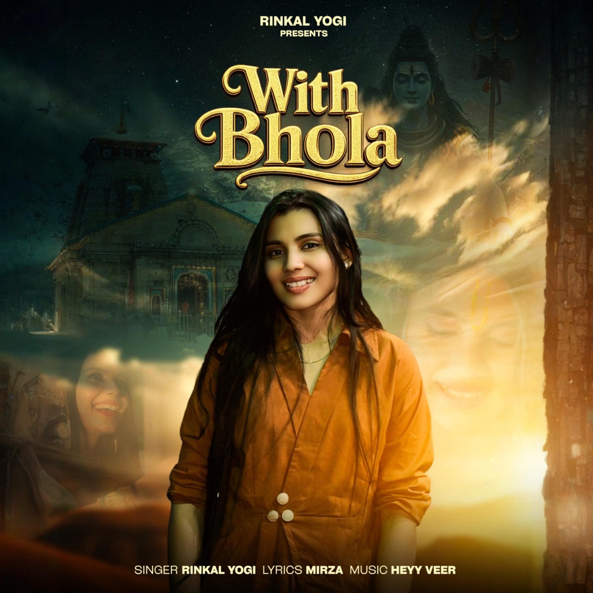 With Bhola - Single by Rinkal Yogi & Mirza album cover