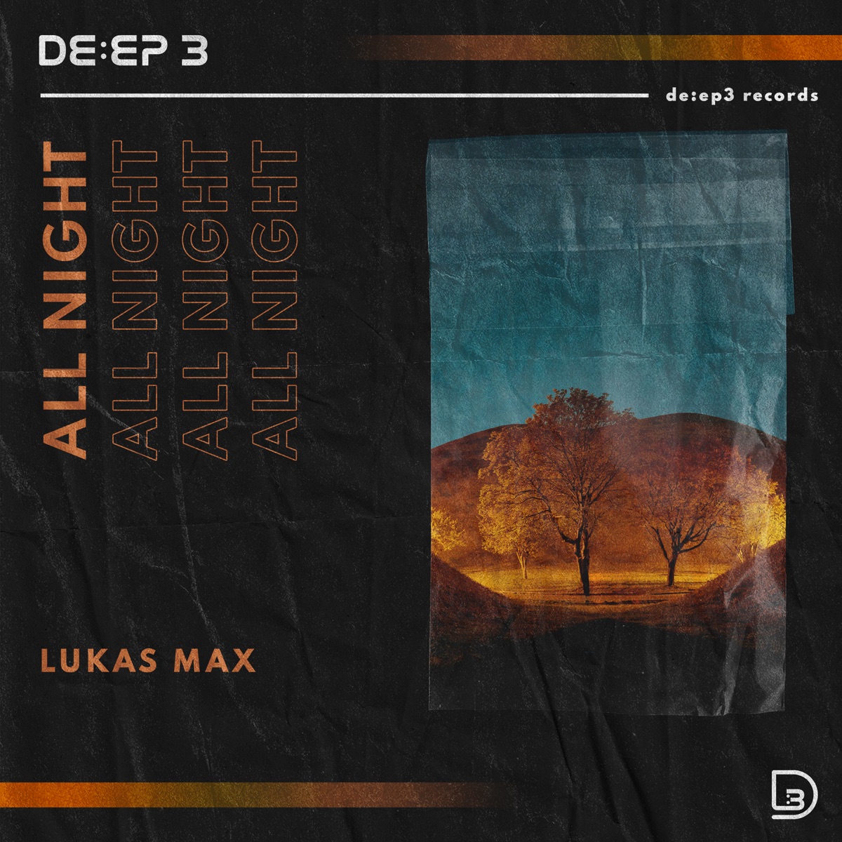 All Night - Single by Lukas MAX album cover