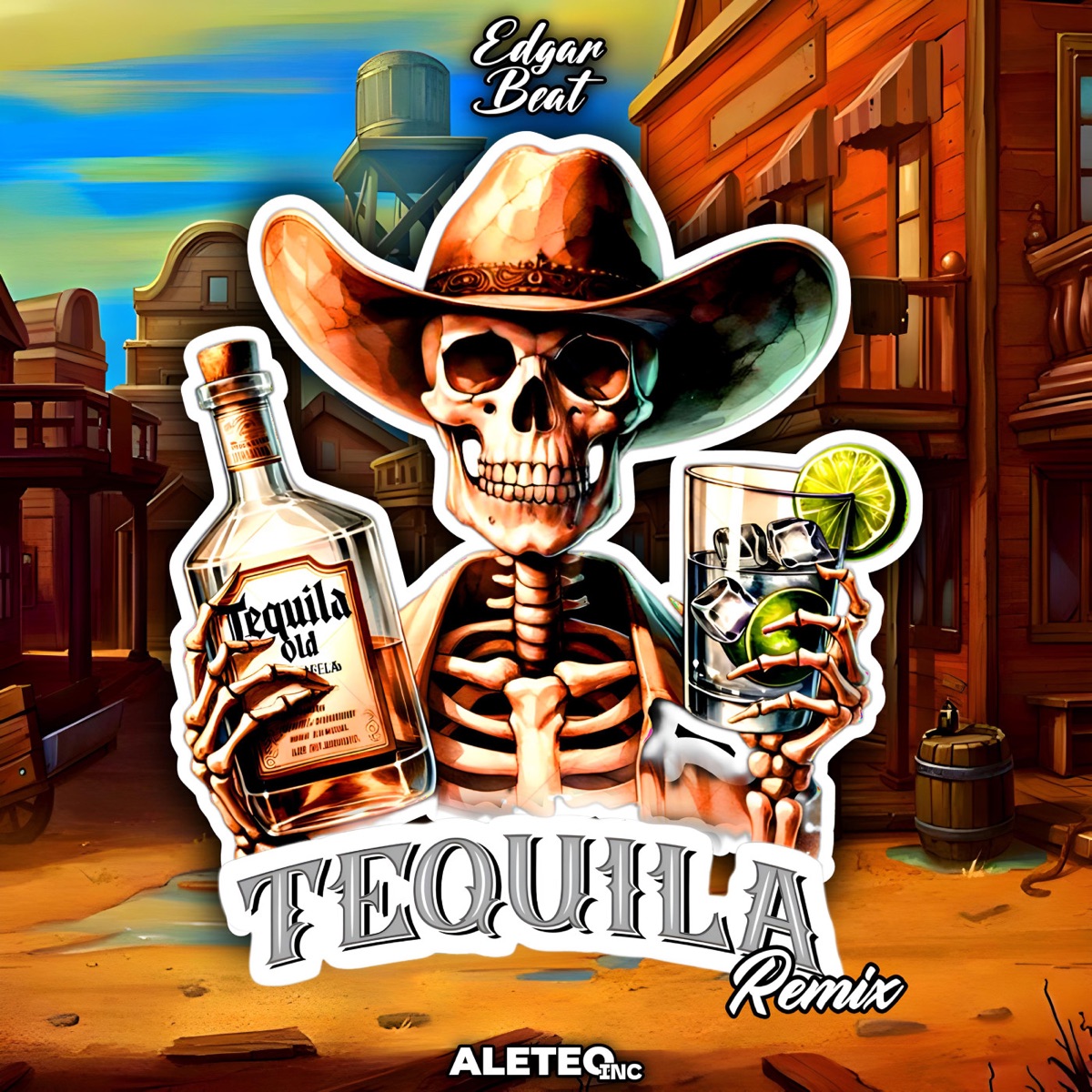 Tequila (Remix) - Single by Edgar Beat & Aleteo inc album cover