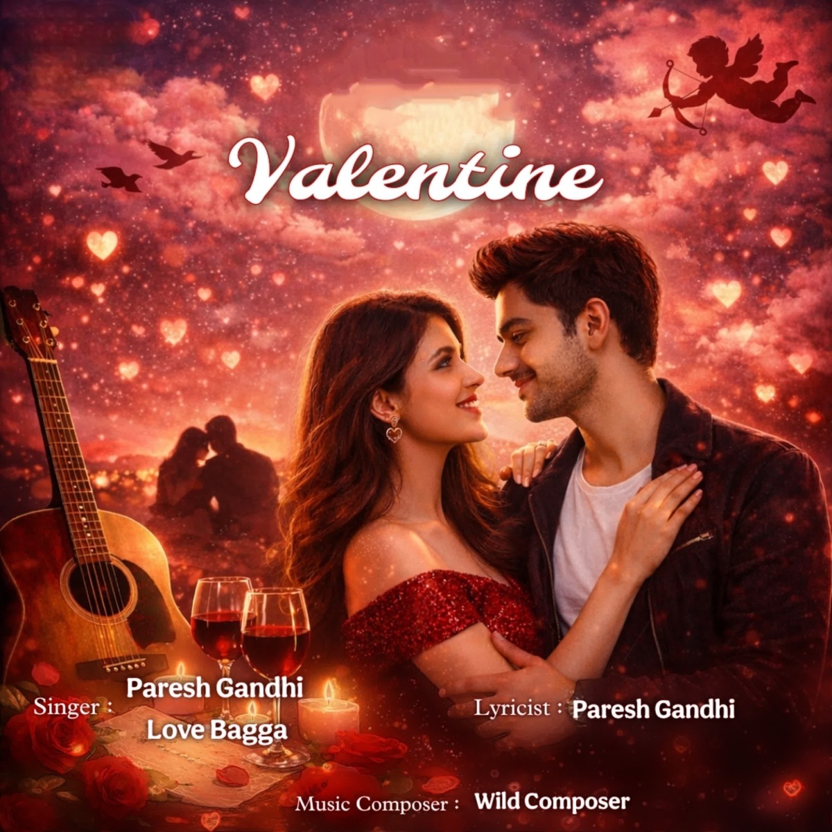 Valentine - Single by PARESH GANDHI & Love Bagga album cover