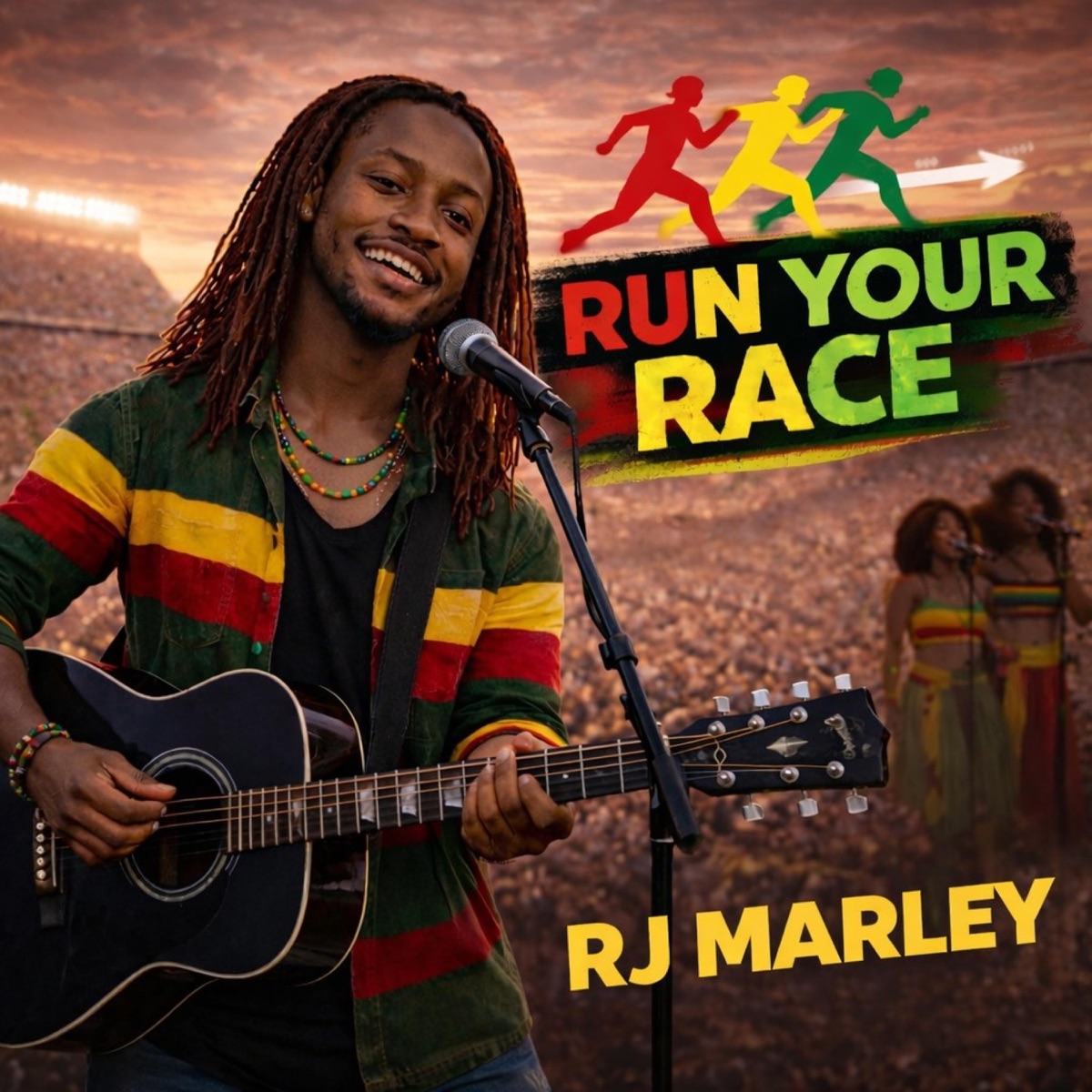 RUN YOUR RACE - Single by RJ Marley album cover