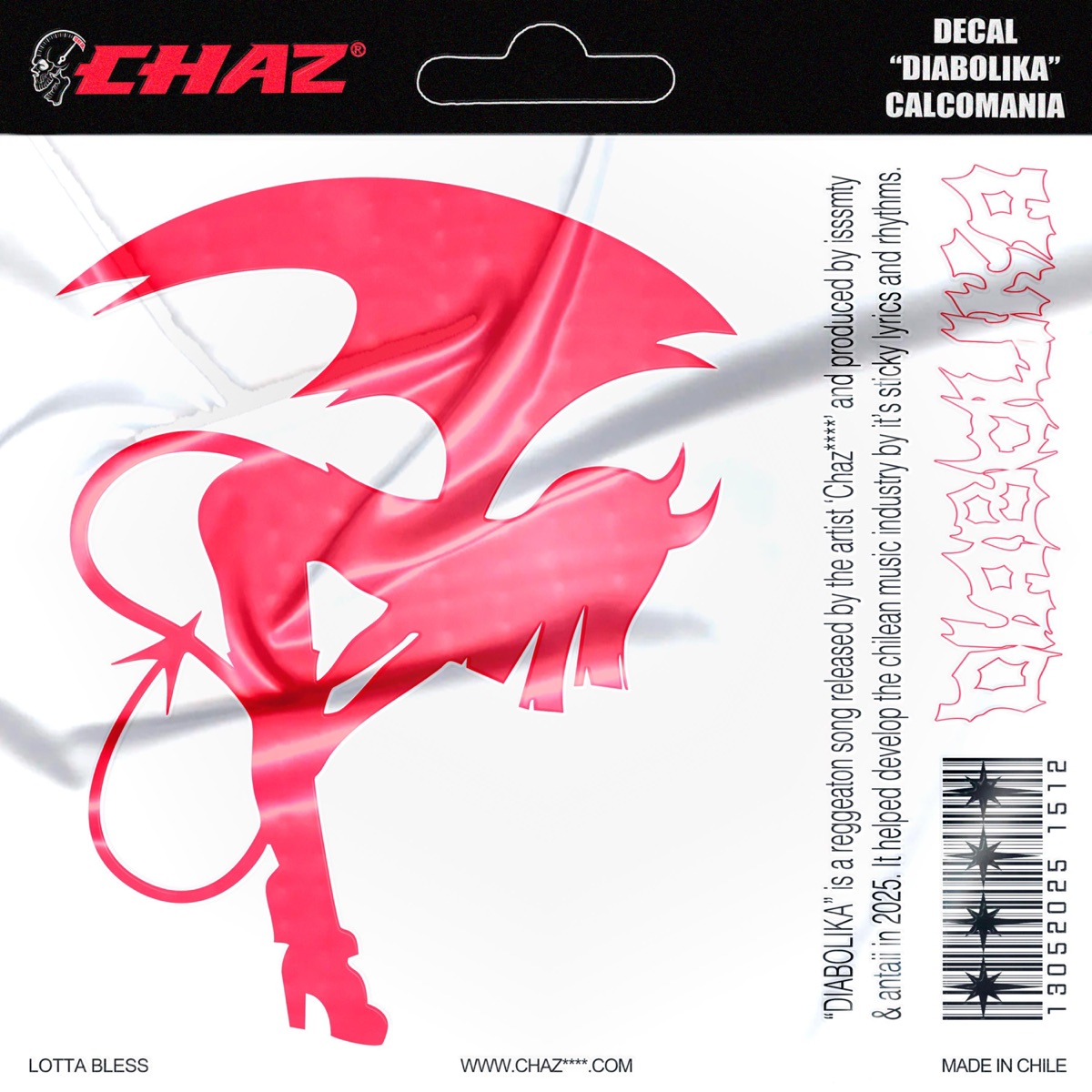 Diabolika - Single by Chaz**** & isssmty album cover