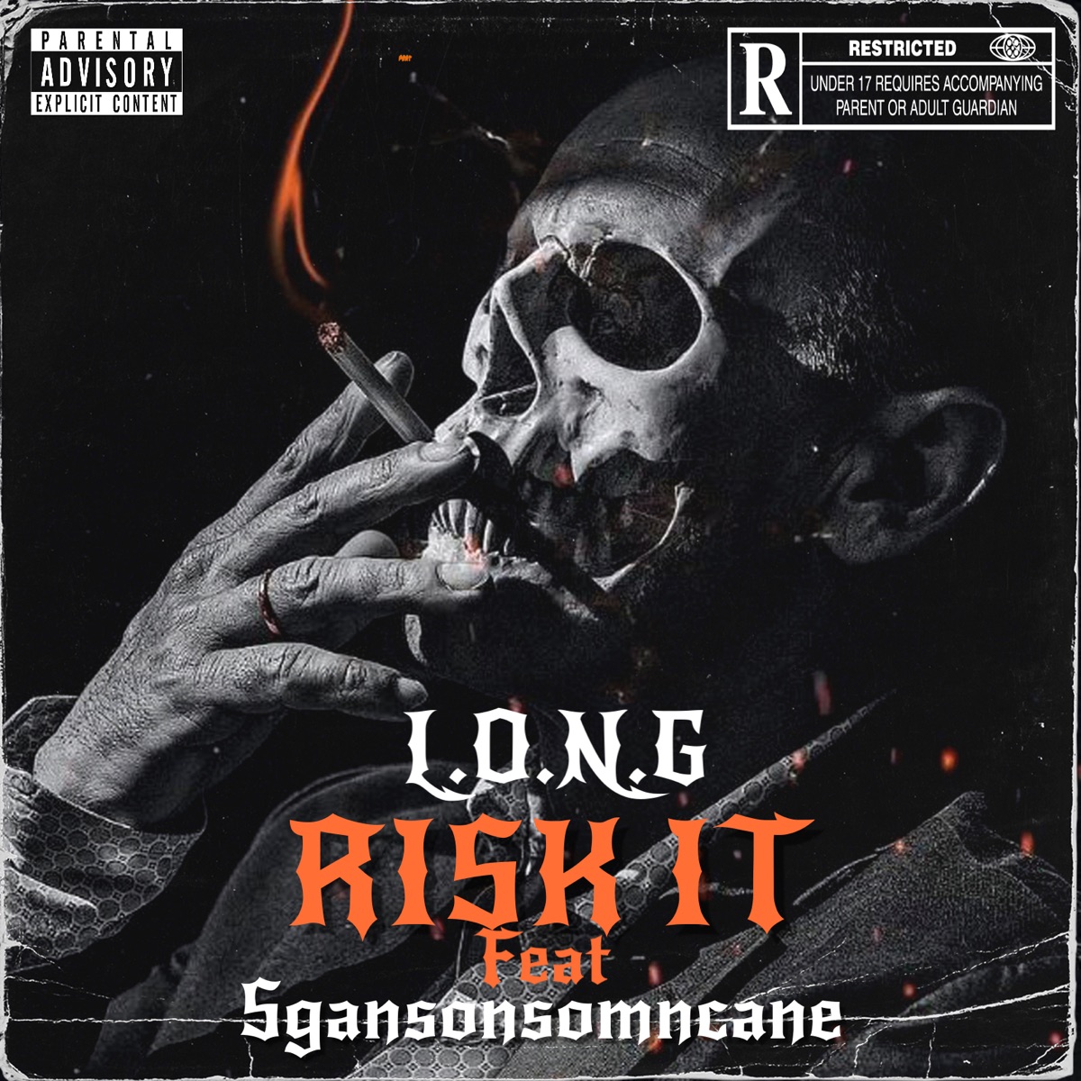 Risk It (feat. sgansonsomncane) - Single by L.O.N.G album cover