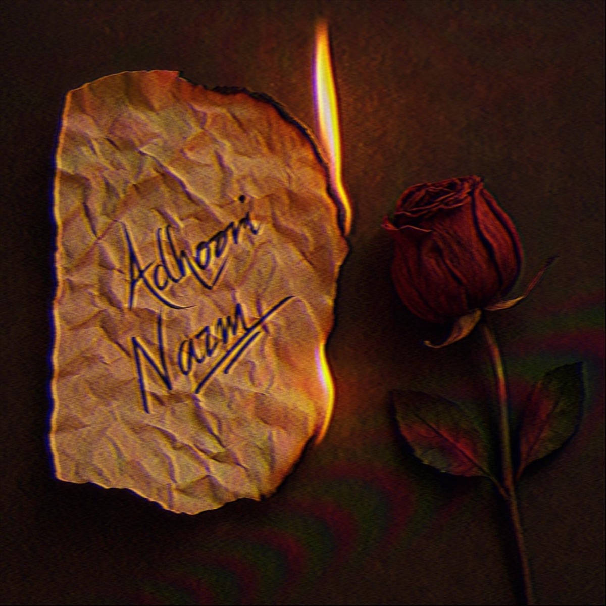 Adhoori Nazm (feat. Shubhasish Mahapatra, Aman Julme & Saif) - Single by Saurabh Trivedi & Akshita Priyam album cover