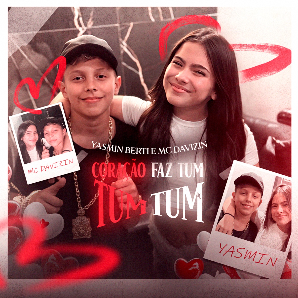 Coração Faz - Single by Yasmin Berti & Davizin Mc album cover